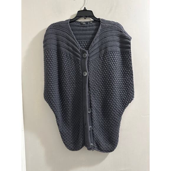 Prana Sweaters‎ Prana Estee Sweater Vest gray blue size Small - Picture 1 of 8